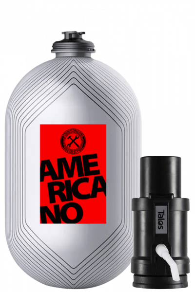 Mini Keg Top Dispenser + Fusto Americano 3Litri