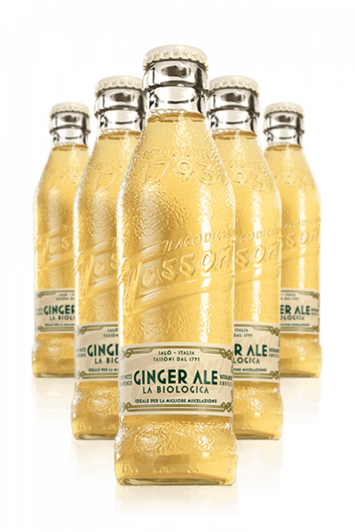 Tassoni Ginger Ale La Biologica Cassa da 25 bottiglie x 18cl