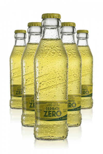 Cedrata Tassoni Zero Cassa da 25 bottiglie x 18cl