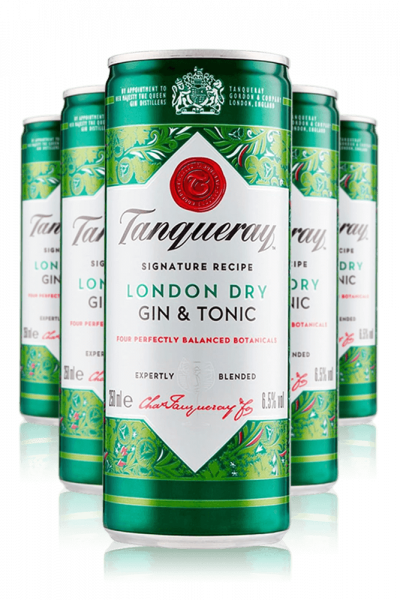 Tanqueray & Tonic Cassa da 12 Lattine x 25cl