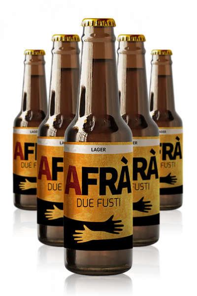 Birra Afrà Lager Cassa da 12 bottiglie x 33cl