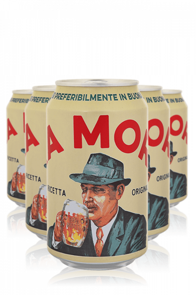 Birra Moretti Ricetta Originale Cassa da 24 Lattine x 33cl