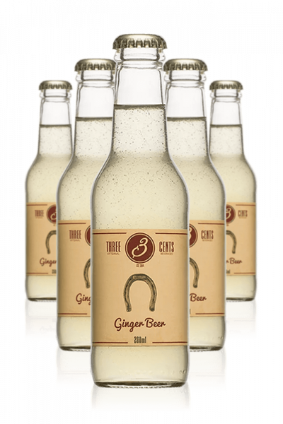 Three Cents Ginger Beer Cassa Da 24 Bottiglie x 20cl