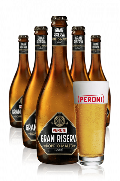 Peroni Gran Riserva Doppio Malto Cassa da 24 x 33cl + OMAGGIO 6 bicchieri Peroni