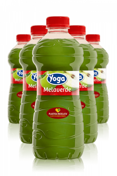 Yoga Mela Verde Cassa Da 6 Bottiglie x 1Litro