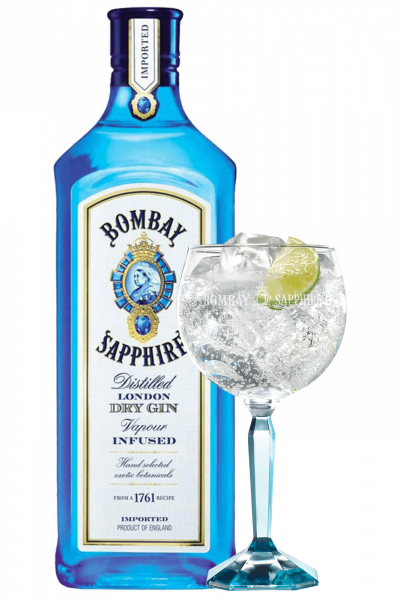 Gin Bombay Sapphire 1L + OMAGGIO Bicchiere Bombay