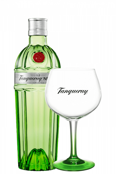Gin Tanqueray No.Ten 1Litro + OMAGGIO 2 bicchieri Tanqueray