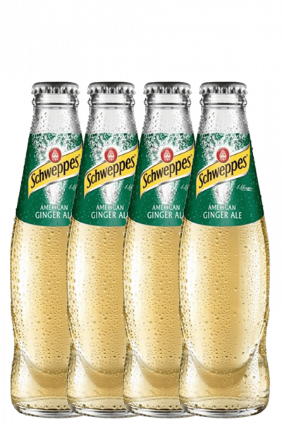 Schweppes Ginger Ale da 4 bottiglie x 18cl
