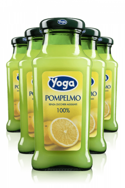Yoga Magic Pompelmo Cassa Da 24 Bottiglie x 20cl