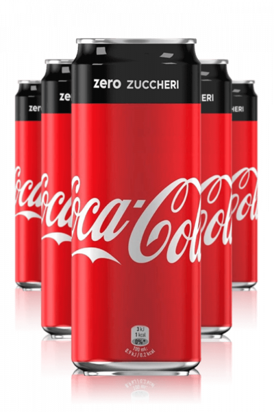 Coca-Cola Zero Cassa da 24 Lattine x 33cl