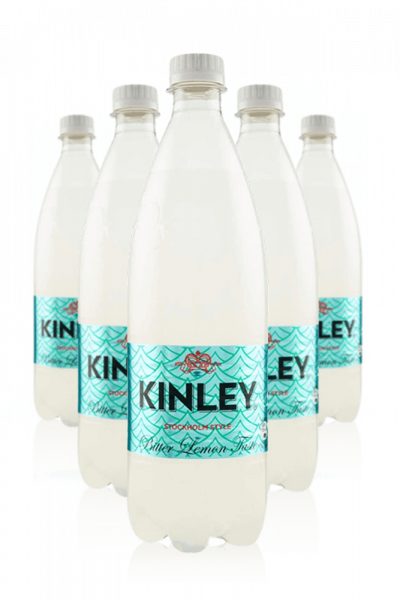 Kinley Bitter Lemon Cassa da 6 bottiglie x 1Litro