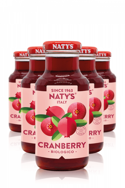 Succo Di Cranberry Bio Naty's Cassa Da 12 Bottiglie x 20cl