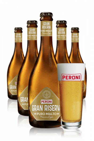 Peroni Gran Riserva Puro Malto Cassa da 12 x 50cl + OMAGGIO 6 bicchieri Peroni
