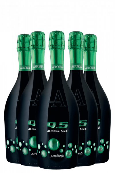 6 Bottiglie 9.5 Alcohol Free 'Zerotondo' Astoria