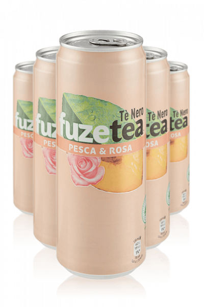 Thè Fuzetea Pesca Cassa da 24 Lattine x 33cl