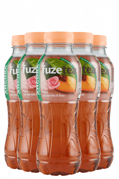 Thè Fuzetea Peach Rose Cassa da 12 bottiglie x 40cl