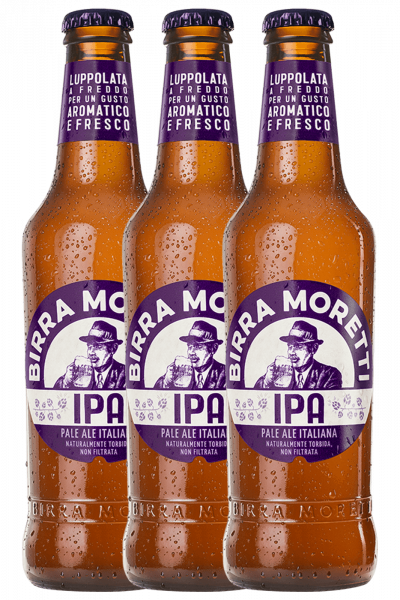 Birra Moretti Ipa da 3 Bottiglie x 33cl