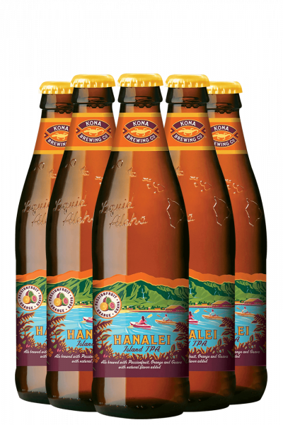 Kona Hanalei Island Ipa Cassa Da 24 Bottiglie x 355ml