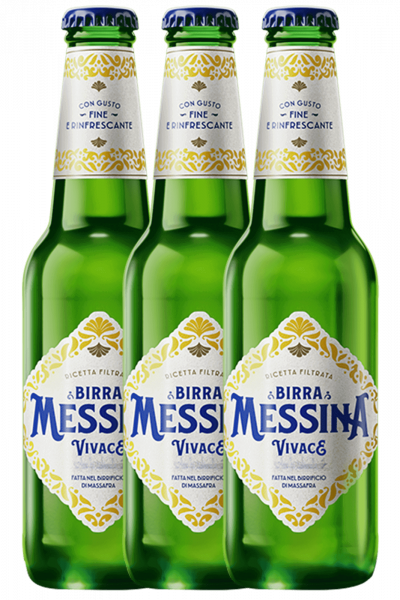 Birra Messina Vivace Cassa da 3 Bottiglie x 33cl