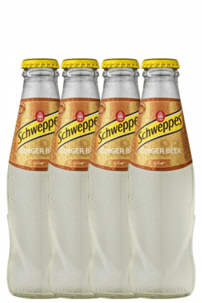 Schweppes Ginger Beer da 4 bottiglie x 18cl