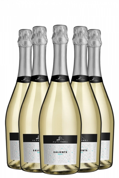 6 Bottiglie Spumante Brut Saliente Masseria Altemura