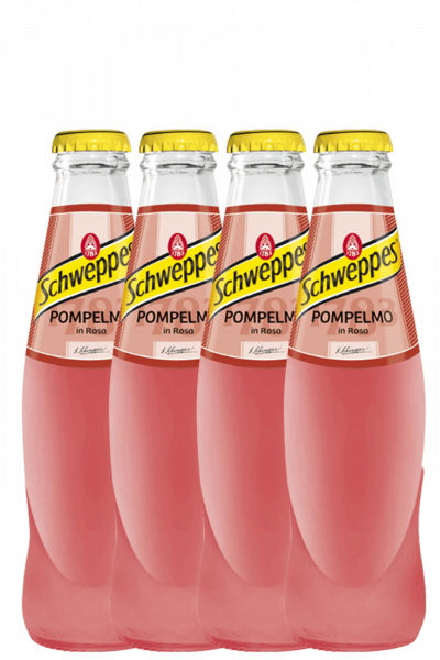 Schweppes Pompelmo In Rosa da 4 bottiglie x 18cl