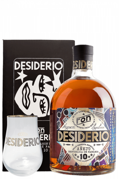 Ron Desiderio 10 Anni 70cl (Astucciato) + 1 bicchiere 