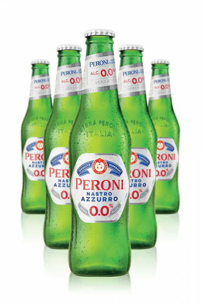Peroni Nastro Azzurro 0.0% Analcolica Cassa da 12 bottiglie x 33cl 