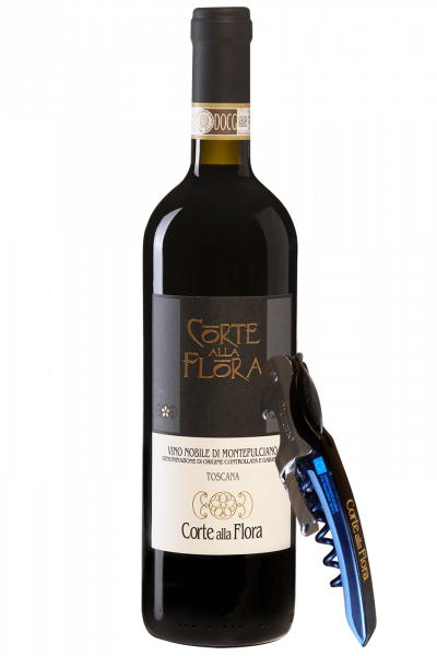 Vino Nobile Di Montepulciano DOCG 2019 Corte Alla Flora + OMAGGIO 1 cavatappi Corte Alla Flora