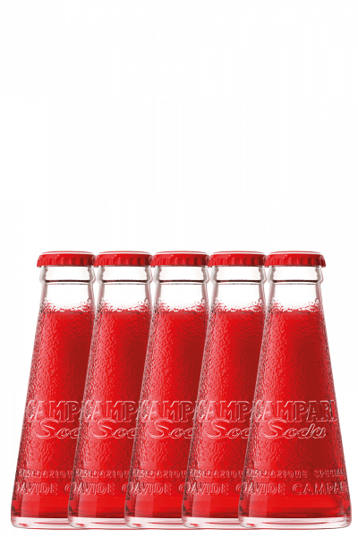 Campari Soda Da 5 Bottiglie x 10cl 