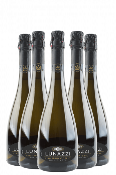 6 Bottiglie Vino Spumante Brut Millesimato 2024 Lunazzi