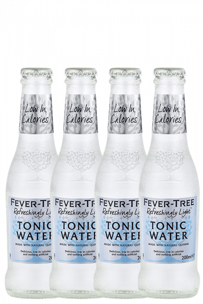 Fever Tree Refreshingly Light Tonic Water da 4 bottiglie x 20cl