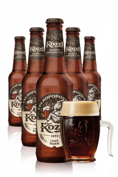 Kozel Dark Cassa da 24 bottiglie x 33cl + OMAGGIO 6 boccali Kozel