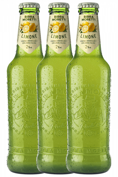 Birra Moretti Radler da 3 bottiglie x 33cl 