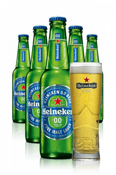 Heineken 0.0 Cassa da 24 x 33cl + OMAGGIO 6 Bicchieri Heineken