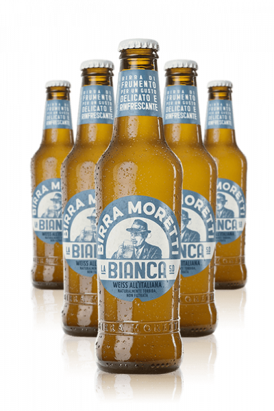 Birra Moretti La Bianca Cassa da 24 Bottiglie x 33cl