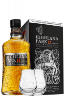 Highland Park 12 Years Old 70cl (Confezione Con 2 Bicchieri)