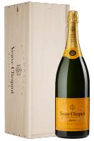 Jéroboam Champagne Veuve Clicquot Brut Yellow Label (Cassetta in Legno)
