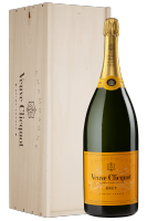 Champagne Mathusalem Veuve Clicquot Yellow Label Brut (Cassetta in Legno)