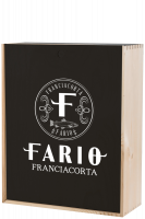 3 Bottiglie Franciacorta DOCG Fario Brut (Cassetta In Legno)