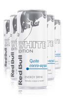 Red Bull Energy Drink White Edition Gusto Cocco-Açai Cassa da 24 Lattine x 25cl