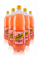 Schweppes Pompelmo In Rosa Cassa da 6 bottiglie x 1Litro
