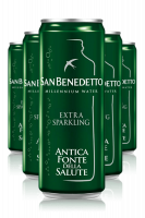 Acqua San Benedetto Millennium Extra Sparkling 33cl Cassa Da 24 Lattine
