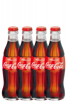 Coca-Cola Vetro da 4 Bottiglie x 20cl 