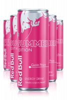 Red Bull Energy Drink Summer Edition Pesca Cassa da 24 Lattine x 25cl