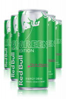 Red Bull Energy Drink Green Edition Gusto Dragon Fruit Cassa da 24 Lattine x 25cl