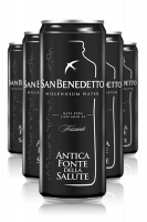 Acqua San Benedetto Millennium Frizzante 33cl Cassa Da 24 Lattine