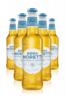 Birra Moretti Filtrata A Freddo Cassa da 24 bottiglie x 33cl