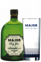Gin Major Dry 70cl + OMAGGIO bicchiere Major