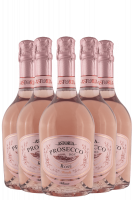 6 Bottiglie Prosecco DOC Rosé Butterfly 2024 Astoria